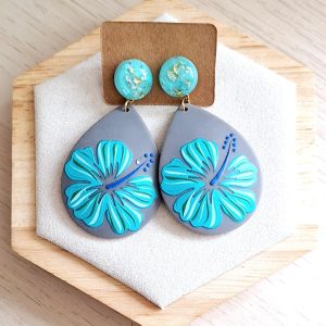 Boucles d'oreilles | acier inoxydable | acétate | Presqu'îles bijoux | 62800 LIEVIN