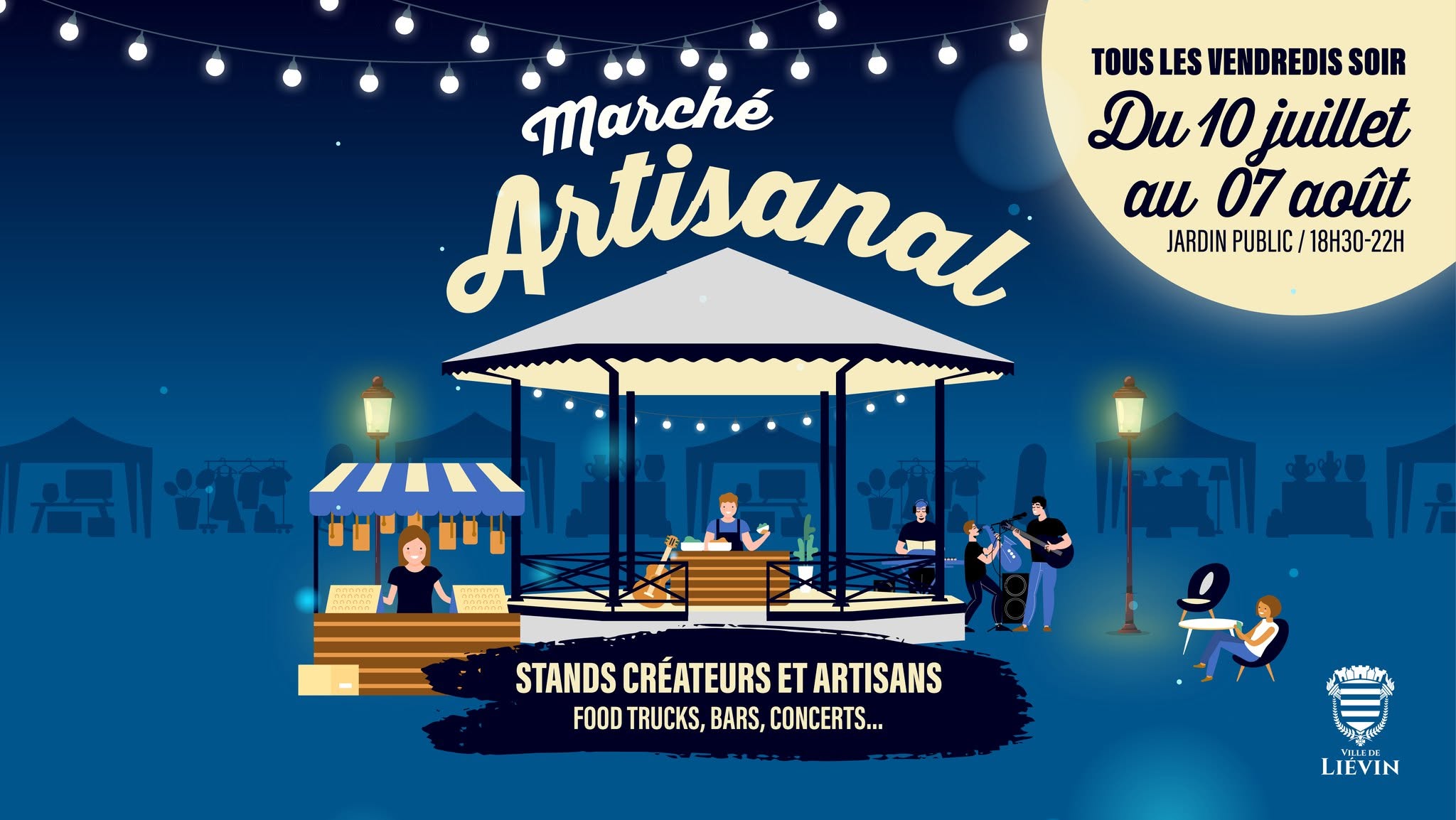 Marché artisanal nocturne de Liévin
