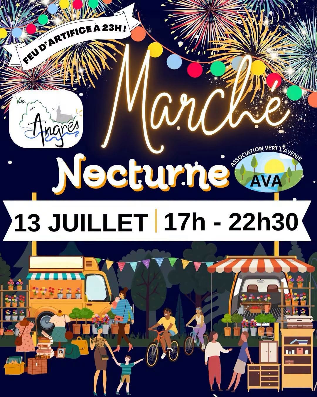 Marché nocturne de Angres