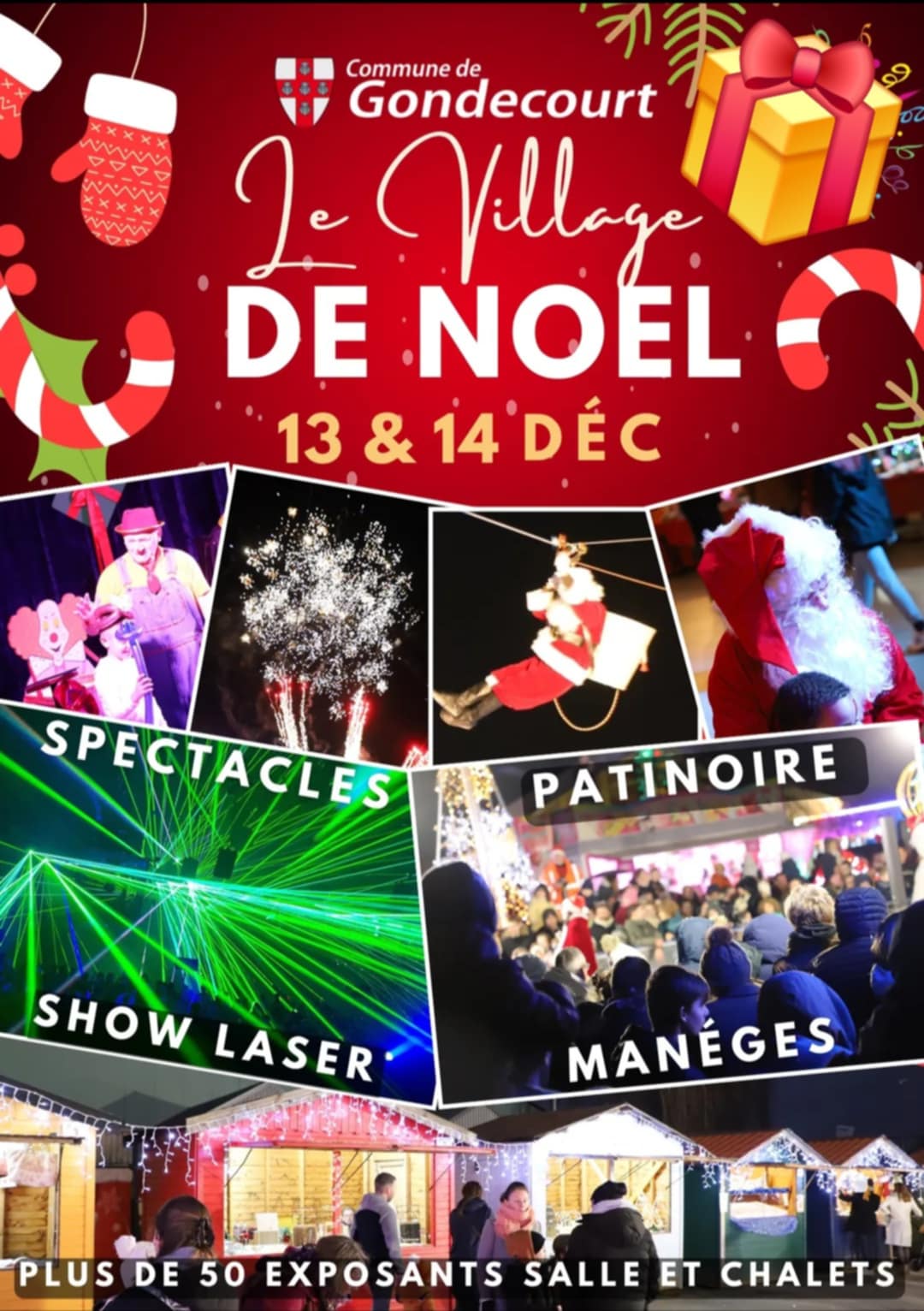 Marché de noël de Gondecourt du 13 au 14 décembre 2025