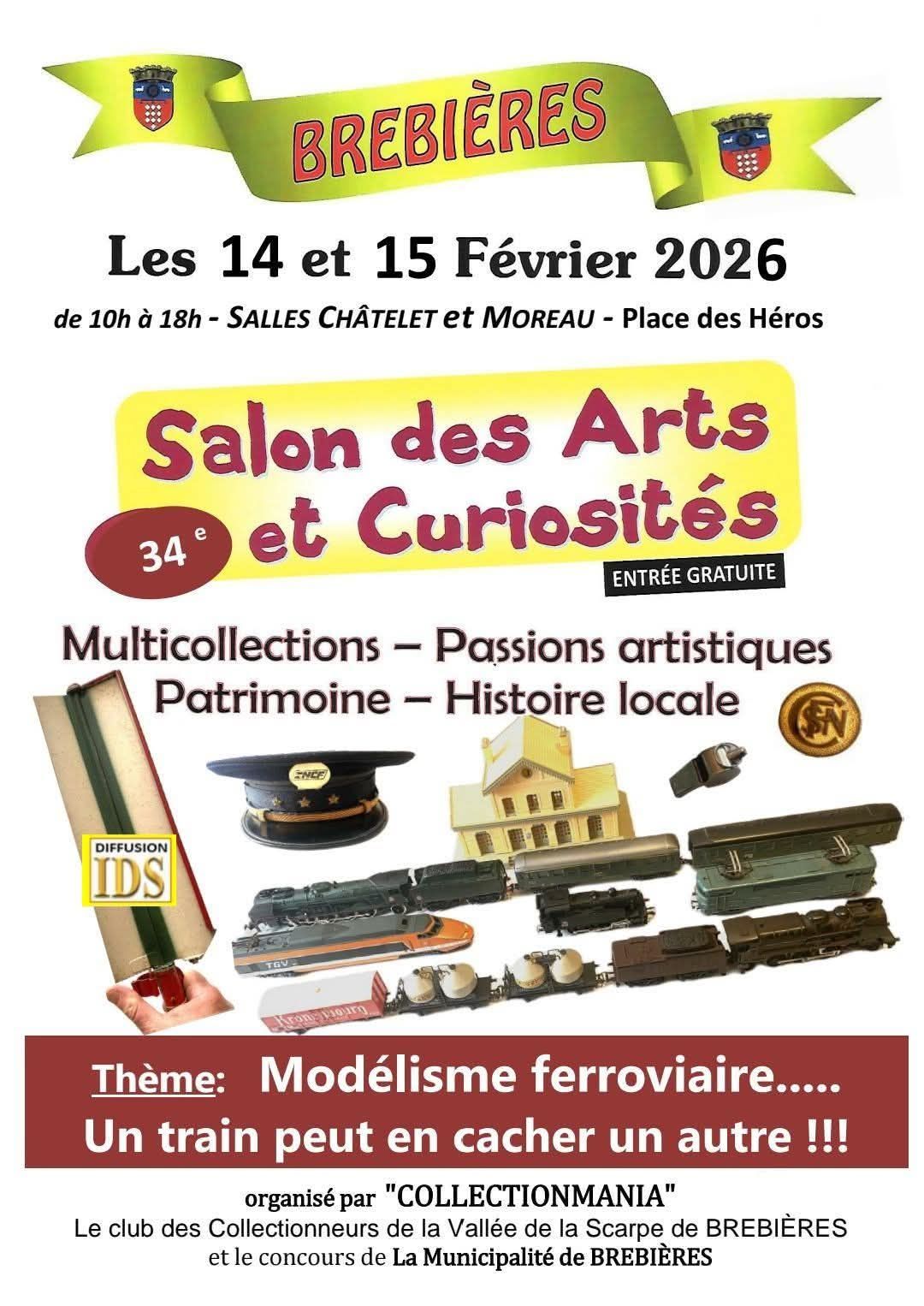 Salon des Arts et Curiosités Brebières