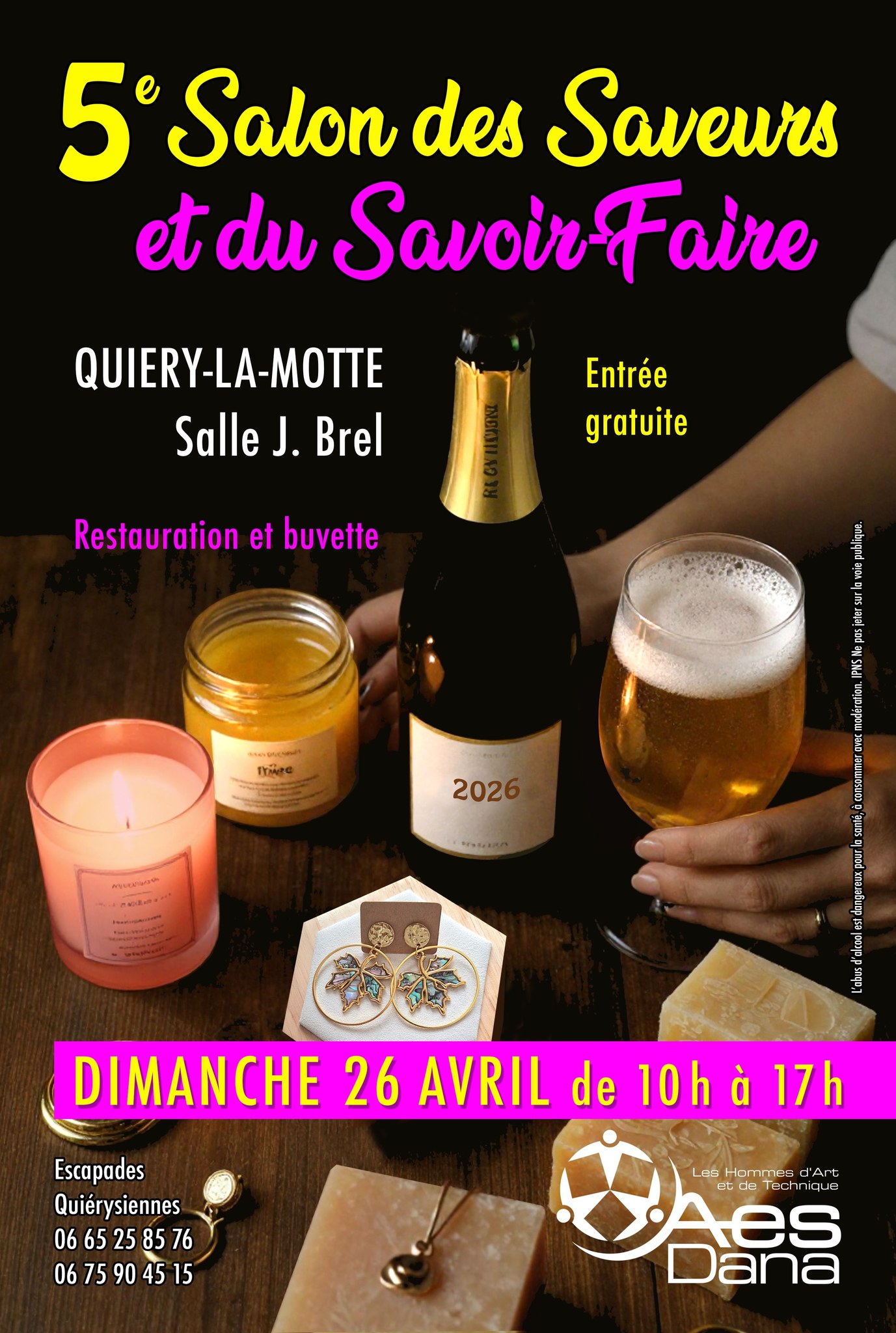 SALON DES SAVEURS ET DU SAVOIR FAIRE QUIERY LA MOTTE